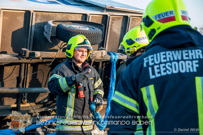 20160122 Klein Lkw Bergung auf der A2 Südautobahn  Foto: © Daniel Wirth