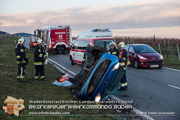 20160205 VU L151 Pfaffstätten Richtung Gumpoldskirchen  Foto: © Stefan Schneider