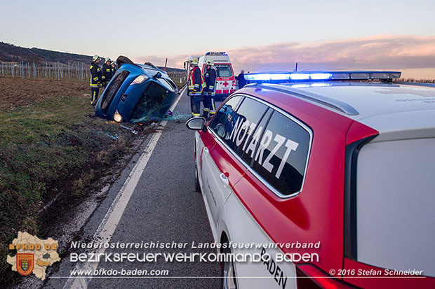 20160205 VU L151 Pfaffstätten Richtung Gumpoldskirchen  Foto: © Stefan Schneider