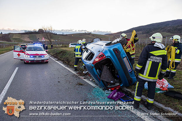 20160205 VU L151 Pfaffstätten Richtung Gumpoldskirchen  Foto: © Stefan Schneider