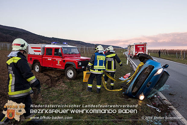 20160205 VU L151 Pfaffstätten Richtung Gumpoldskirchen  Foto: © Stefan Schneider