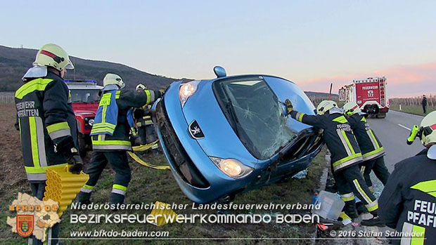 20160205 VU L151 Pfaffstätten Richtung Gumpoldskirchen  Foto: © Stefan Schneider