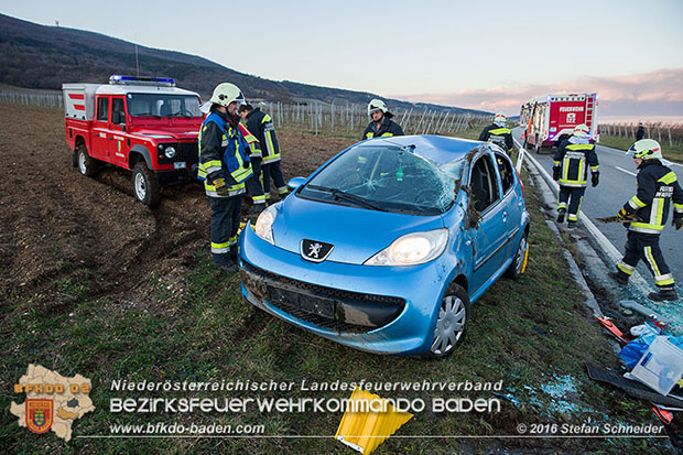 20160205 VU L151 Pfaffstätten Richtung Gumpoldskirchen  Foto: © Stefan Schneider