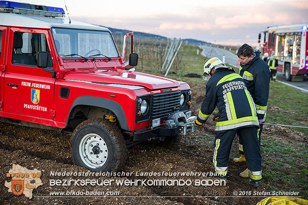 20160205 VU L151 Pfaffstätten Richtung Gumpoldskirchen  Foto: © Stefan Schneider