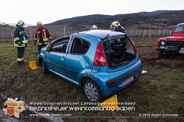20160205 VU L151 Pfaffstätten Richtung Gumpoldskirchen  Foto: © Stefan Schneider