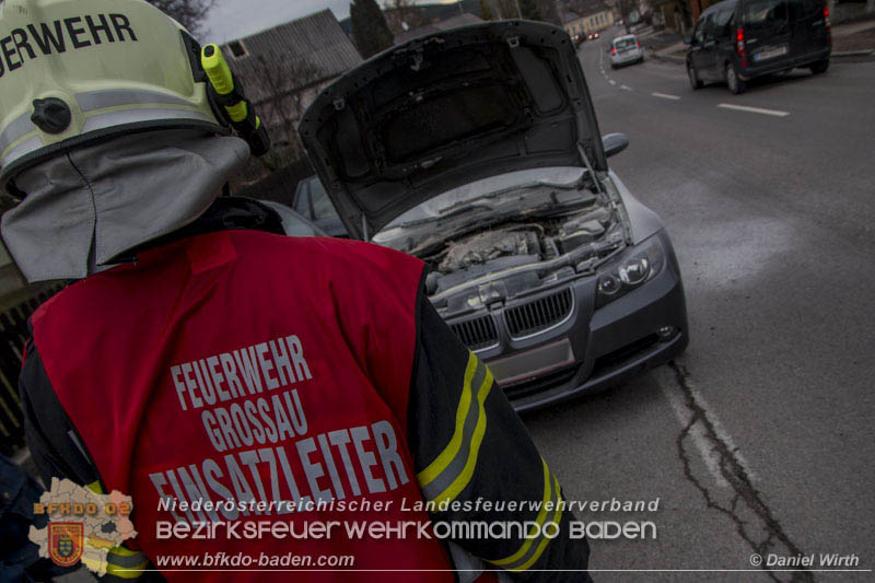 20160208 Fahrzeugbrand Grossau  Foto: © Daniel Wirth