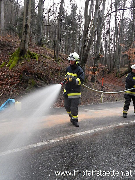 20160217 Verkehrsunfall L4010 Pfaffstaetten-Gaaden   Foto: © Felix Spitzer FF Pfaffstaetten