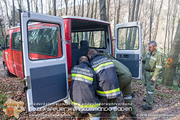 20160314 Tresorbergung aus Waldstück im Gemeindegebiet Maria Raisenmarkt  Foto: © Stefan Schneider