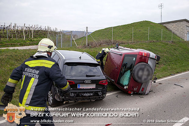 20160325 VU Weinbergstr. Pfaffstätten-Gumpoldskirchen  Foto: © Stefan Schneider