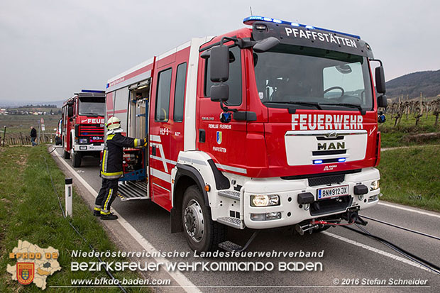 20160325 VU Weinbergstr. Pfaffstätten-Gumpoldskirchen  Foto: © Stefan Schneider