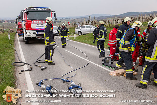 20160325 VU Weinbergstr. Pfaffstätten-Gumpoldskirchen  Foto: © Stefan Schneider