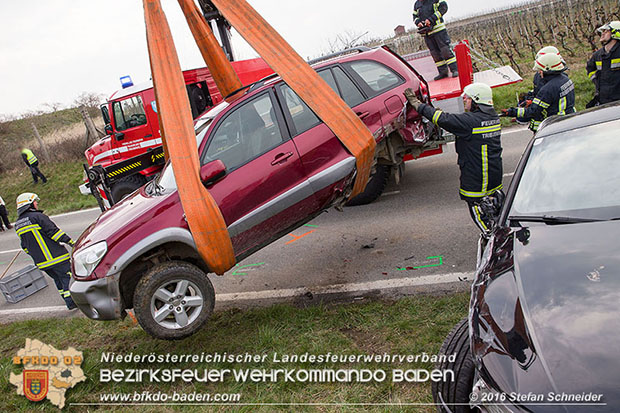 20160325 VU Weinbergstr. Pfaffstätten-Gumpoldskirchen  Foto: © Stefan Schneider