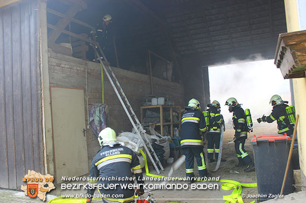 20160402 Garagenbrand auf Bauernhof in Klausen-Leopoldsdorf  Foto: © Joachim Zagler