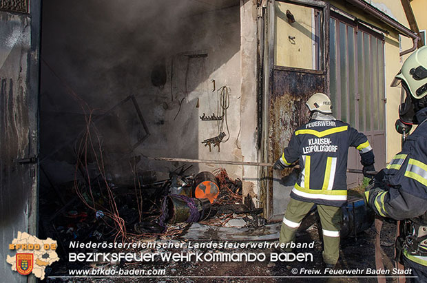 20160402 Garagenbrand auf Bauernhof in Klausen-Leopoldsdorf  Foto: © Tobias Dürhammer