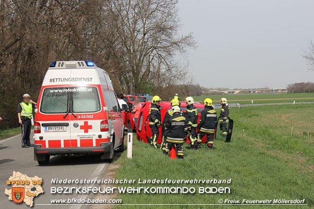 20160404 VU Münchendorferstraße Möllersdorf  Foto: © Hans Dietl FF Möllersdorf