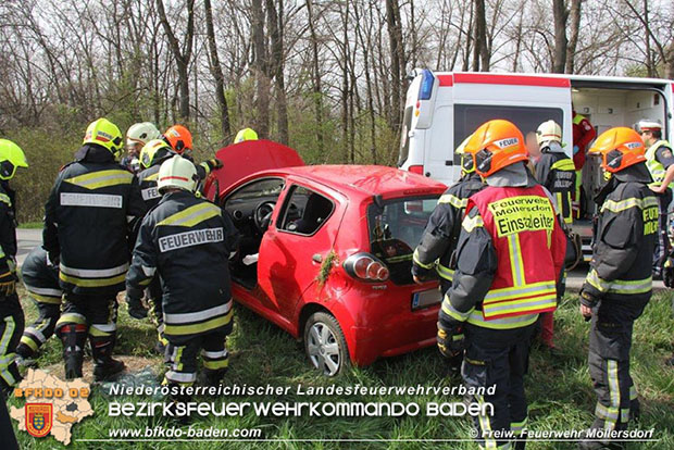 20160404 VU Münchendorferstraße Möllersdorf  Foto: © Hans Dietl FF Möllersdorf