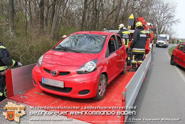 20160404 VU Münchendorferstraße Möllersdorf  Foto: © Hans Dietl FF Möllersdorf