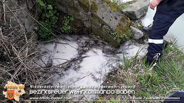 20160413 Umweltalarm Triestingfluss in Pottenstein   Foto: © Markus Hackl FF Pottenstein