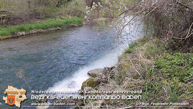 20160413 Umweltalarm Triestingfluss in Pottenstein   Foto: © Markus Hackl FF Pottenstein