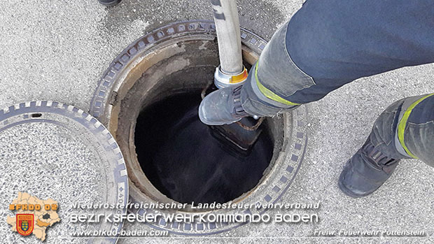 20160413 Umweltalarm Triestingfluss in Pottenstein Foto: Markus Hackl FF Pottenstein 20160413 Umweltalarm Triestingfluss in Pottenstein Foto: Markus Hackl FF Pottenstein