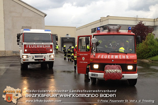 20160501 TE Wassergebrechen in St.Veit a.d.Triesting  Foto: © FF St.Veit