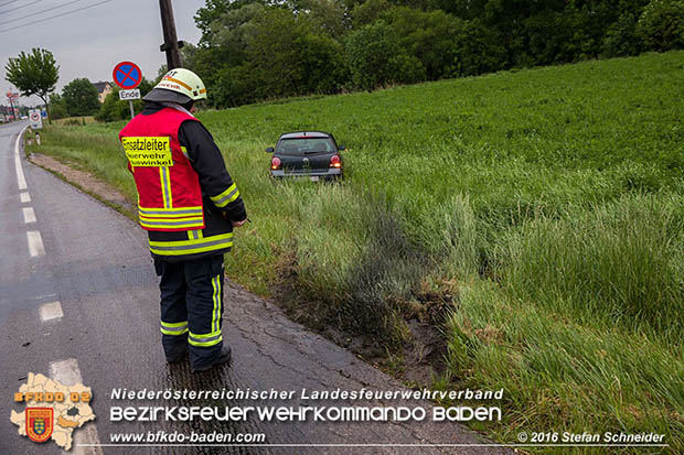 20160515 Verkehrsunfall LB210 Tribuswinkel  Foto: © Stefan Schneider