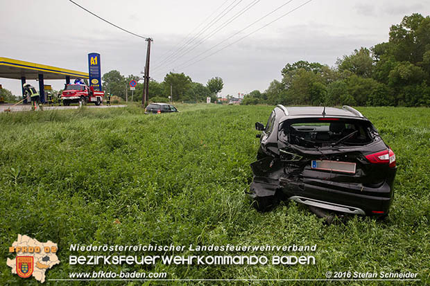 20160515 Verkehrsunfall LB210 Tribuswinkel  Foto: © Stefan Schneider