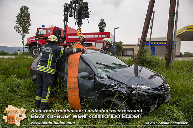 20160515 Verkehrsunfall LB210 Tribuswinkel  Foto: © Stefan Schneider