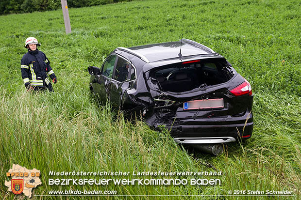 20160515 Verkehrsunfall LB210 Tribuswinkel  Foto: © Stefan Schneider