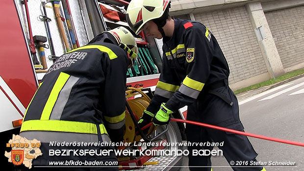 20160517 Verkehrsunfall in Baden  Foto: © Stefan Schneider
