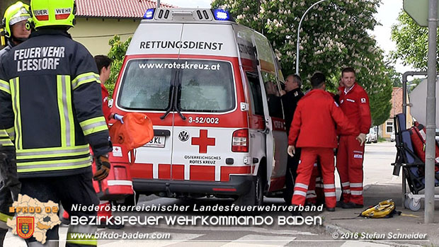 20160517 Verkehrsunfall in Baden  Foto: © Stefan Schneider