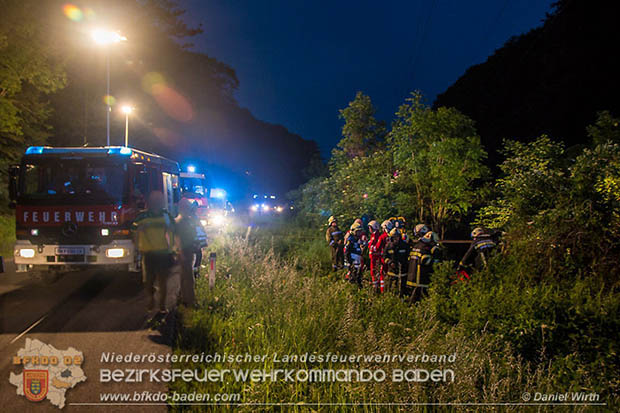20160604 Schwerer Verkehrsunfall auf der L4007 Gainfarn-Schwarzensee   Foto: © Daniel Wirth