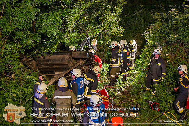 20160604 Schwerer Verkehrsunfall auf der L4007 Gainfarn-Schwarzensee   Foto: © Daniel Wirth