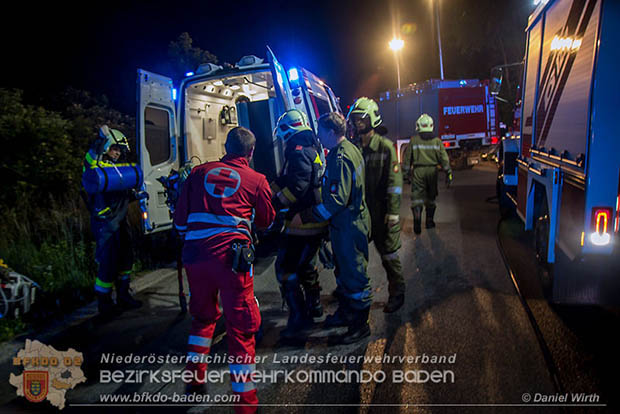 20160604 Schwerer Verkehrsunfall auf der L4007 Gainfarn-Schwarzensee   Foto: © Daniel Wirth