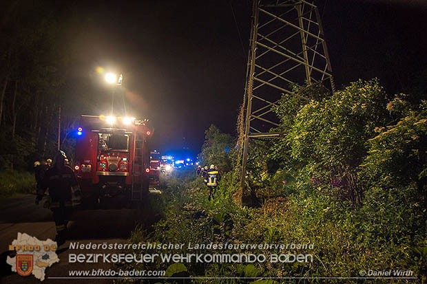 20160604 Schwerer Verkehrsunfall auf der L4007 Gainfarn-Schwarzensee   Foto: © Daniel Wirth