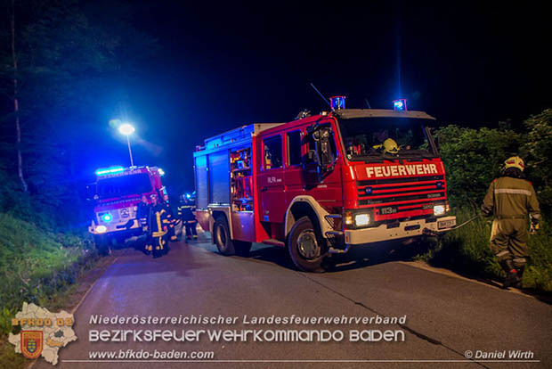 20160604 Schwerer Verkehrsunfall auf der L4007 Gainfarn-Schwarzensee   Foto: © Daniel Wirth