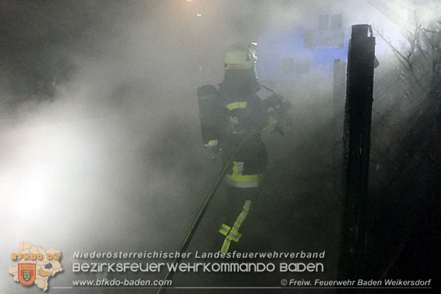 20160605 Muellinselbrand im Ortsteil Baden Weikersdorf   Foto: © FF Baden Weikersdorf