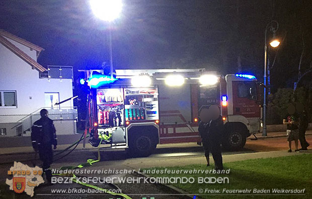 20160605 Muellinselbrand im Ortsteil Baden Weikersdorf   Foto: © FF Baden Weikersdorf