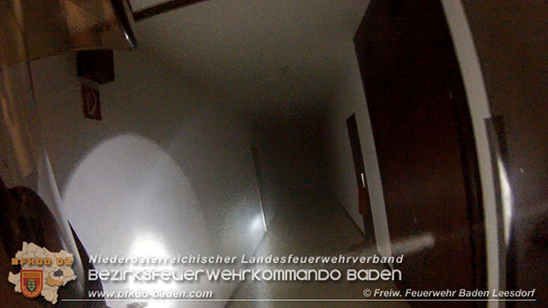 20160605 Brand im Muelllagerraum eines Wohnhauses im Ortsteil Baden Leesdorf   Foto: © Georg Mrvka FF Baden-Leesdorf