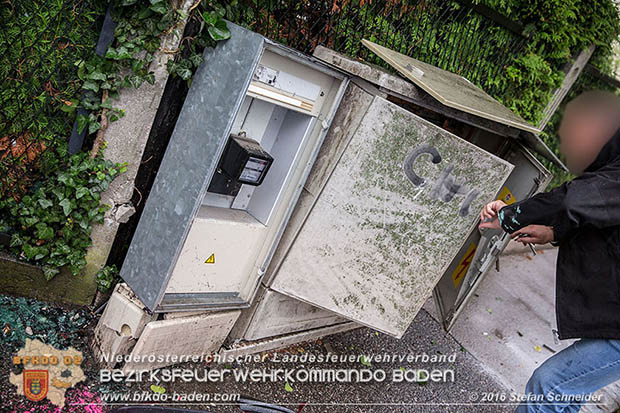 20160620 Verkehrsunfall im Stadtgebiet Bad Vöslau  Foto: © Stefan Schneider
