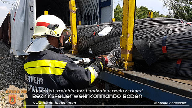 20160625 Flurbrände auf der Südbahnstrecke durch defekte Bremse eines Güterzuges Foto: © Stefan Schneider