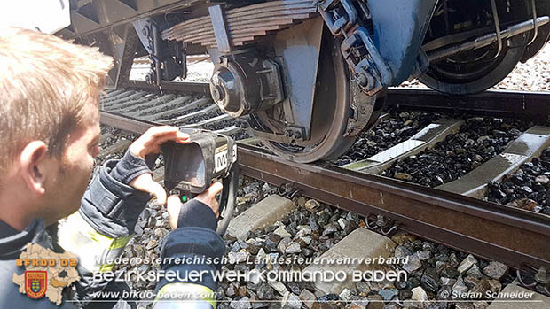 20160625 Flurbrände auf der Südbahnstrecke durch defekte Bremse eines Güterzuges Foto: © Stefan Schneider