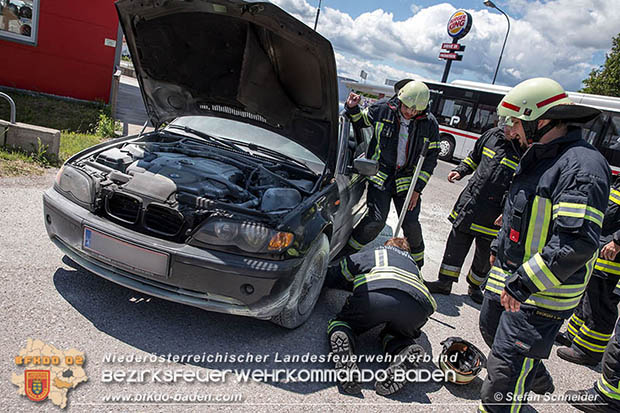 20160628 Fahrzeugbrand Schafflerhofsiedlung Tribuswinkel  Foto: © Stefan Schneider