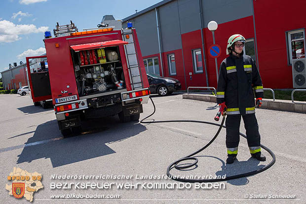 20160628 Fahrzeugbrand Schafflerhofsiedlung Tribuswinkel  Foto: © Stefan Schneider