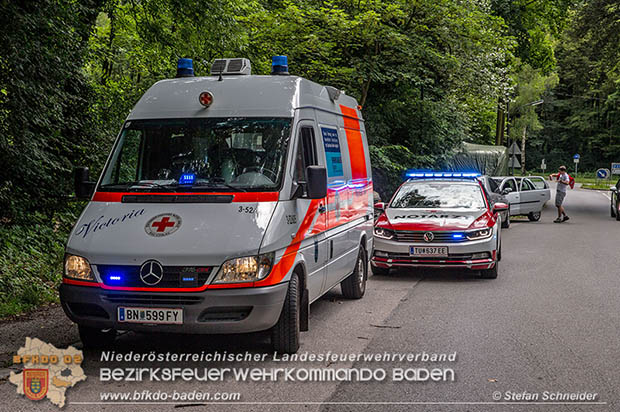 20160704 Kletterunfall im Helenental am 05.07.2016  Foto: © Stefan Schneider