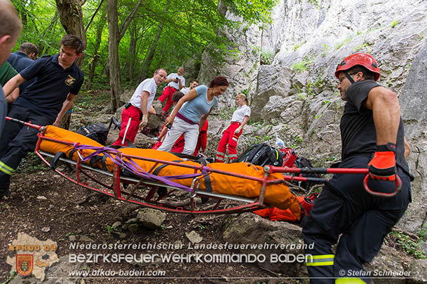 20160704 Kletterunfall im Helenental am 05.07.2016  Foto: © Stefan Schneider