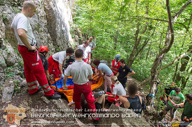 20160704 Kletterunfall im Helenental am 05.07.2016  Foto: © Stefan Schneider