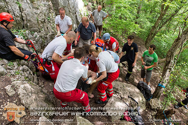 20160704 Kletterunfall im Helenental am 05.07.2016  Foto: © Stefan Schneider