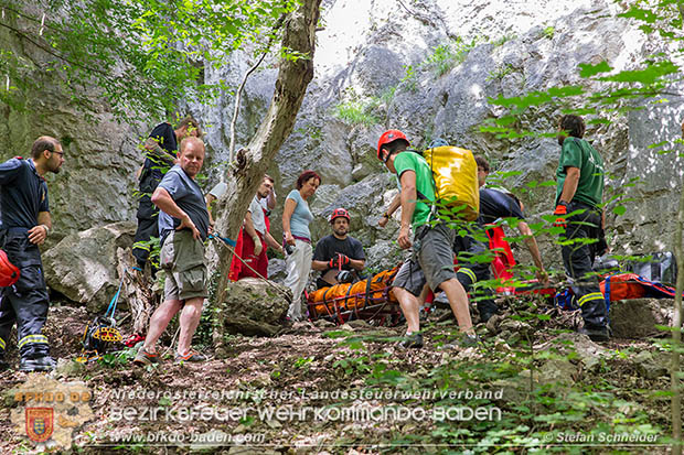 20160704 Kletterunfall im Helenental am 05.07.2016  Foto: © Stefan Schneider
