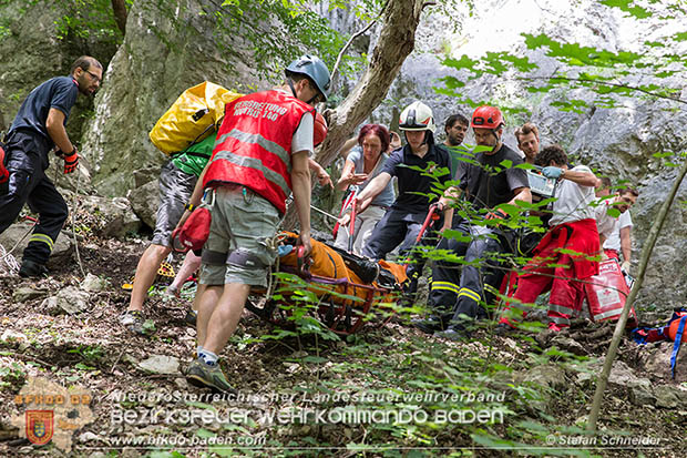 20160704 Kletterunfall im Helenental am 05.07.2016  Foto: © Stefan Schneider